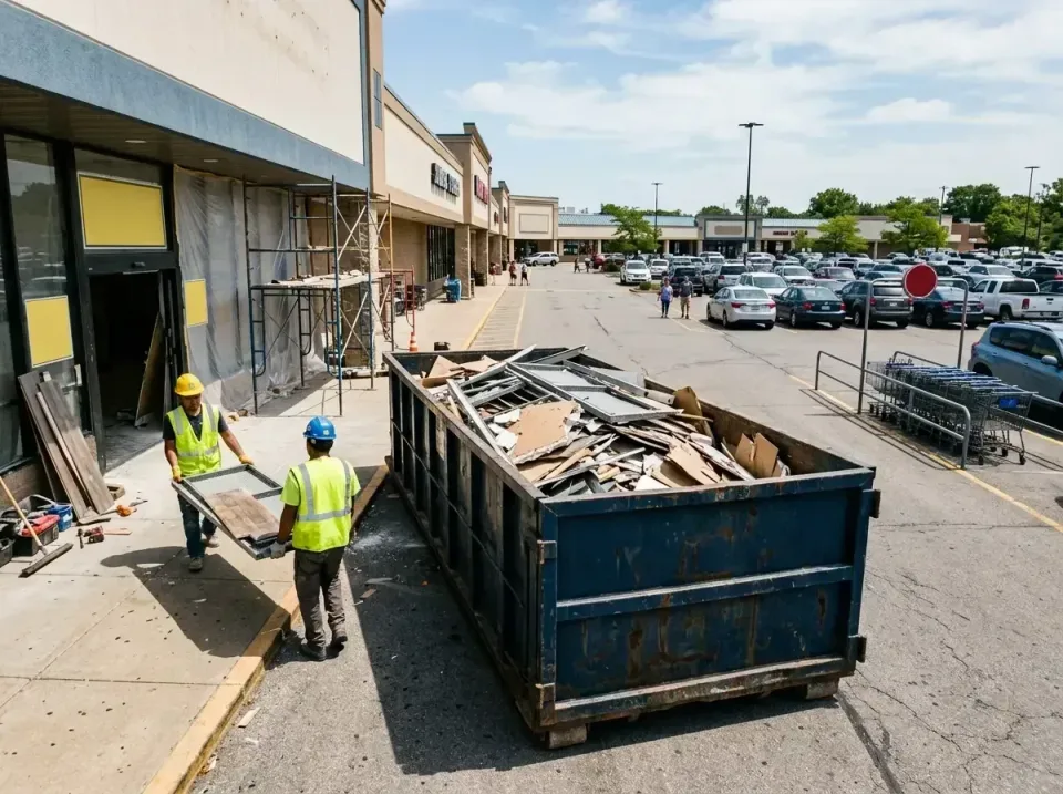 retail-store-renovation-debris-003 — frequently asked questions, Roll-off Dumpster Rentals in Hampstead, MD